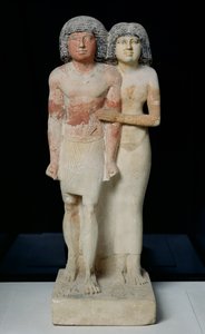 Statua di Raherka e Meresankh, Antico Regno